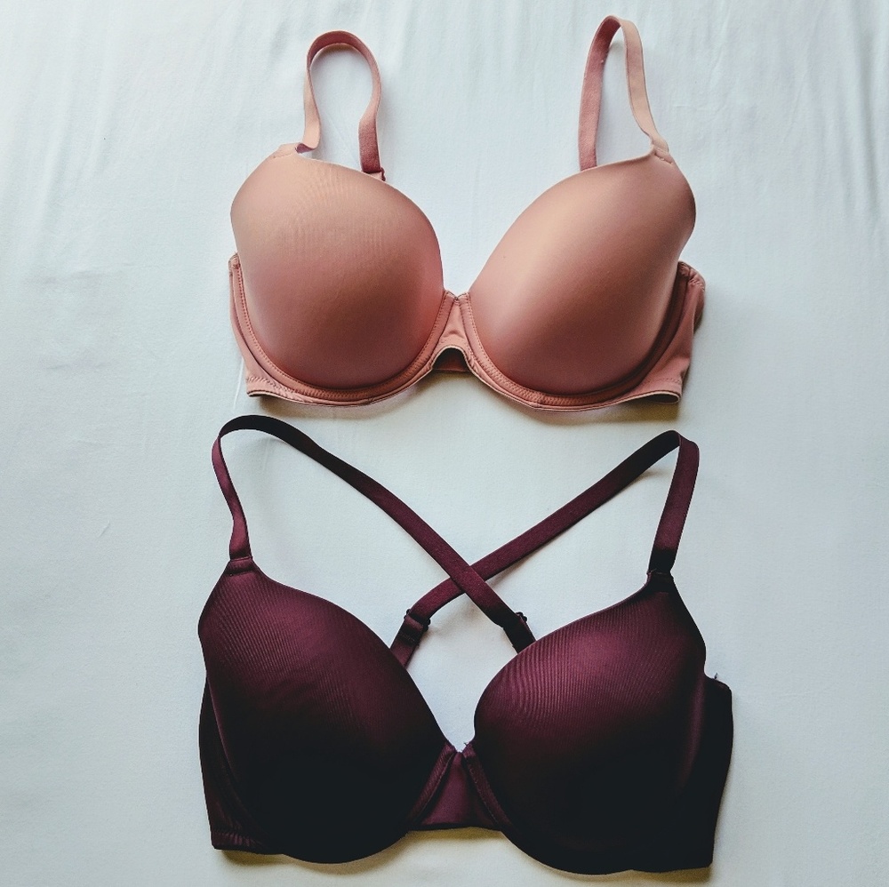 Two VS Pink Wear Everywhere Bras
